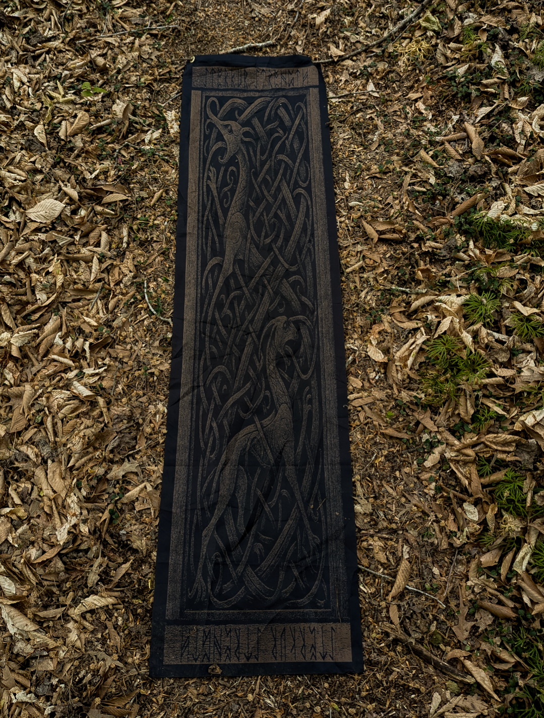 JARLS HALL BANNER (NEW AGE BROWN)  image 3