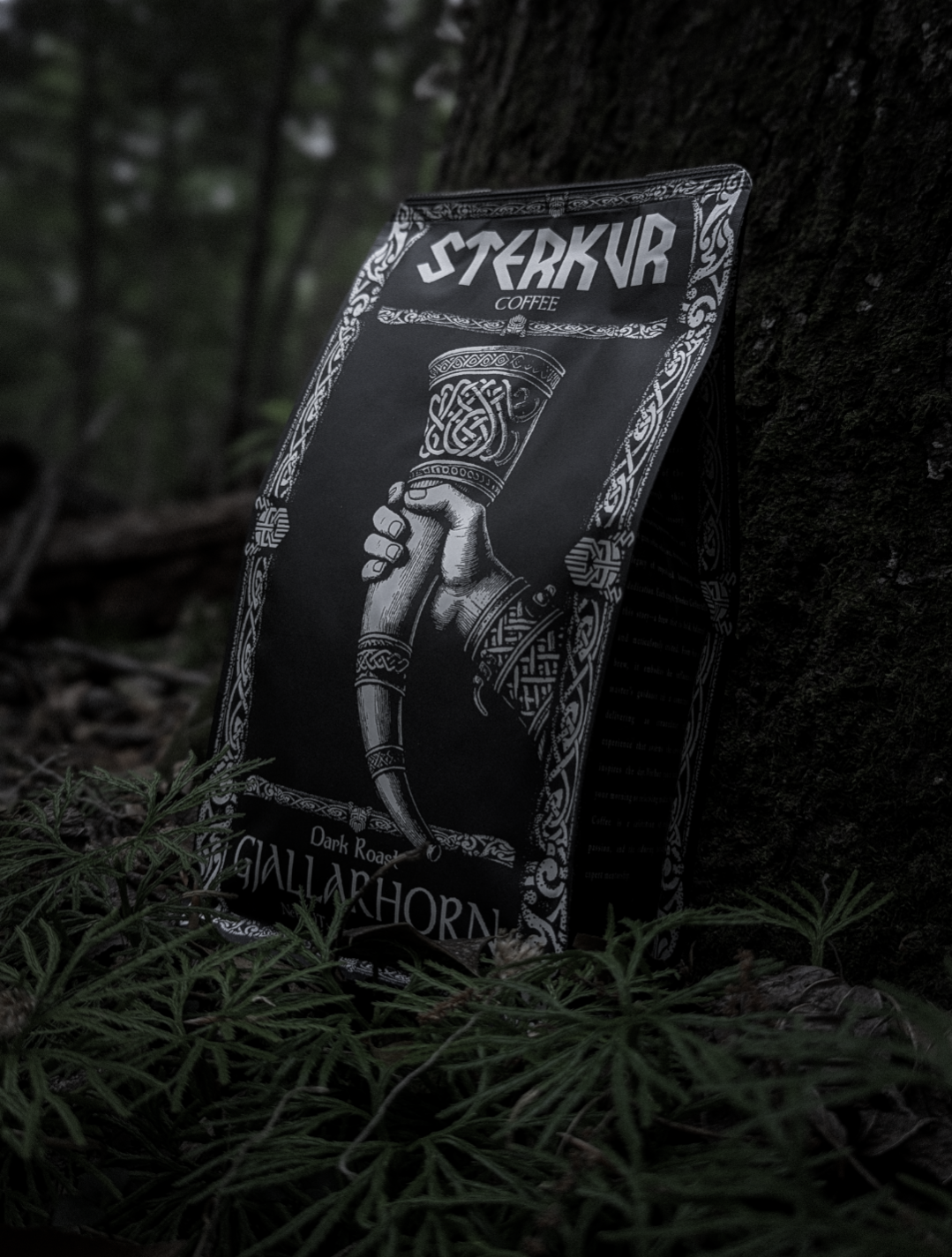 GJALLARHORN DARK ROAST COFFEE  (WHOLE BEAN) image 0