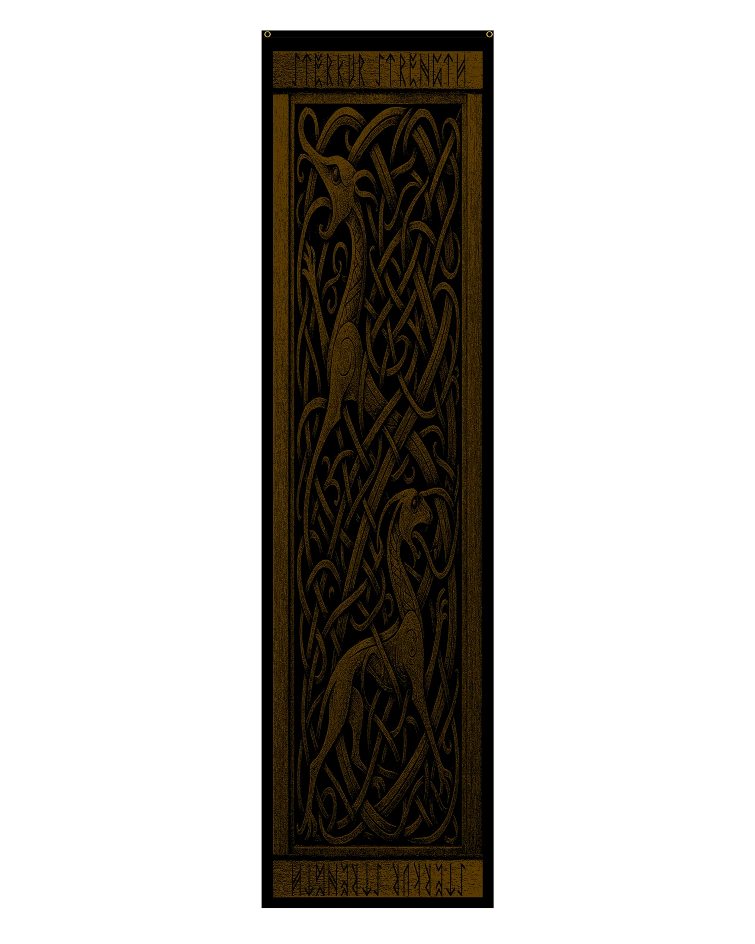 JARLS HALL BANNER (NEW AGE BROWN)