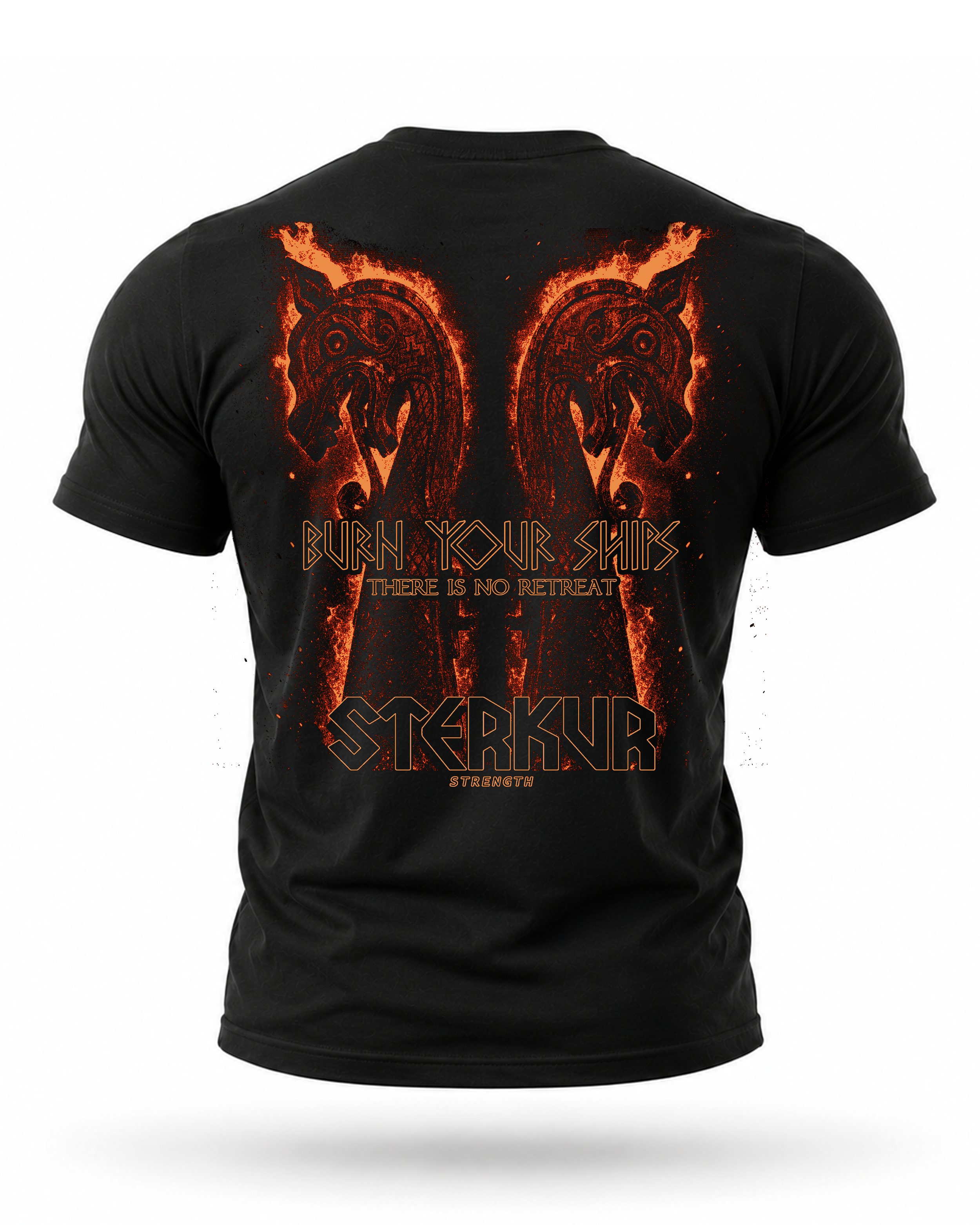 BURNING SHIPS HIGH PERFORMANCE T-SHIRT