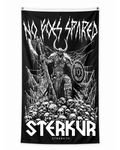 NO FOES SPARED FLAG