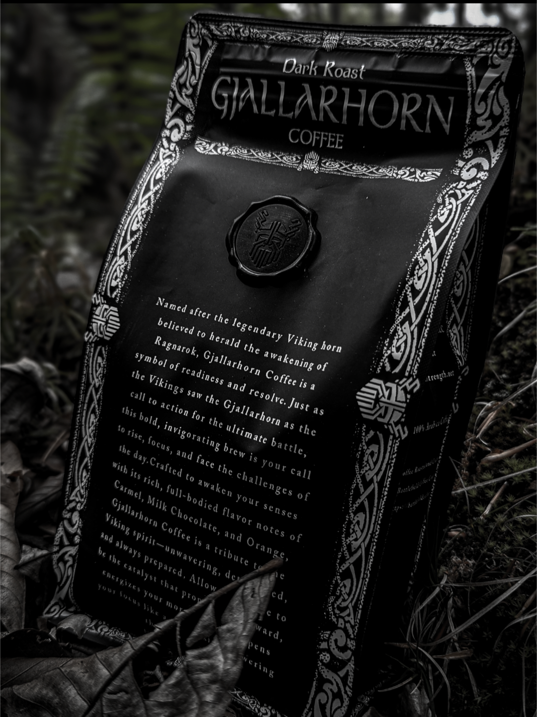 GJALLARHORN DARK ROAST COFFEE  (WHOLE BEAN) image 1