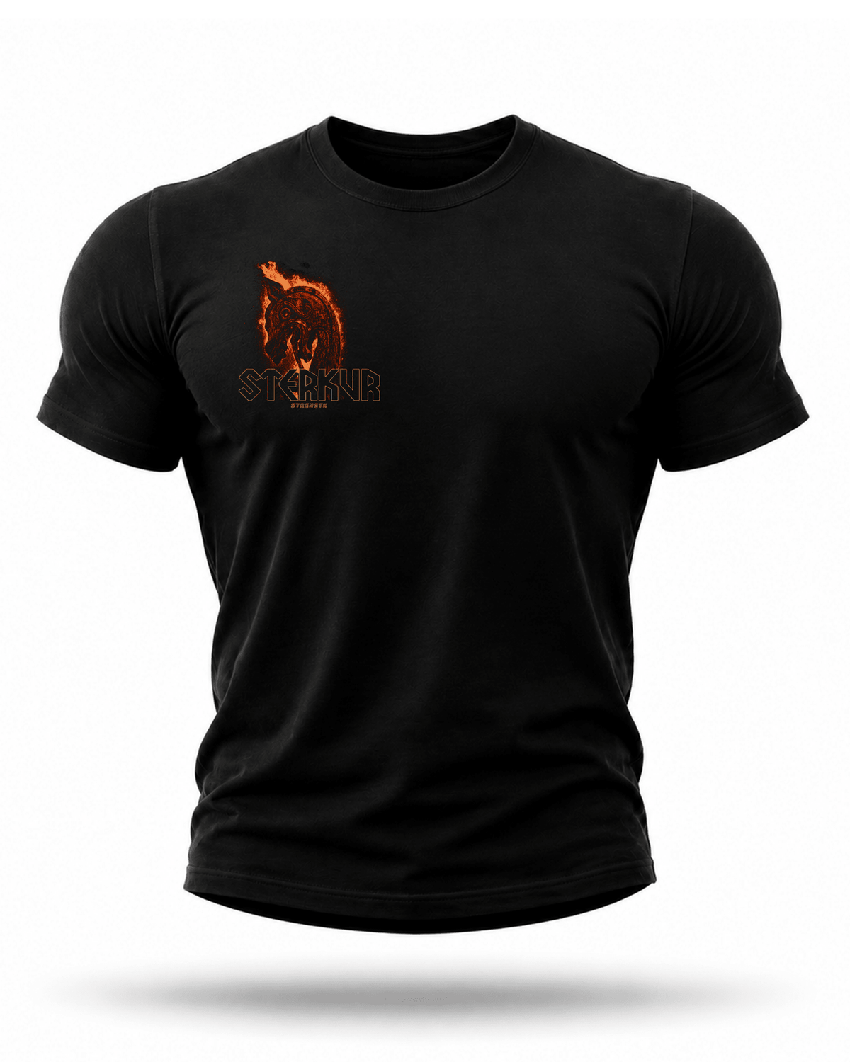 BURNING SHIPS HIGH PERFORMANCE T-SHIRT - STERKUR STRENGTH