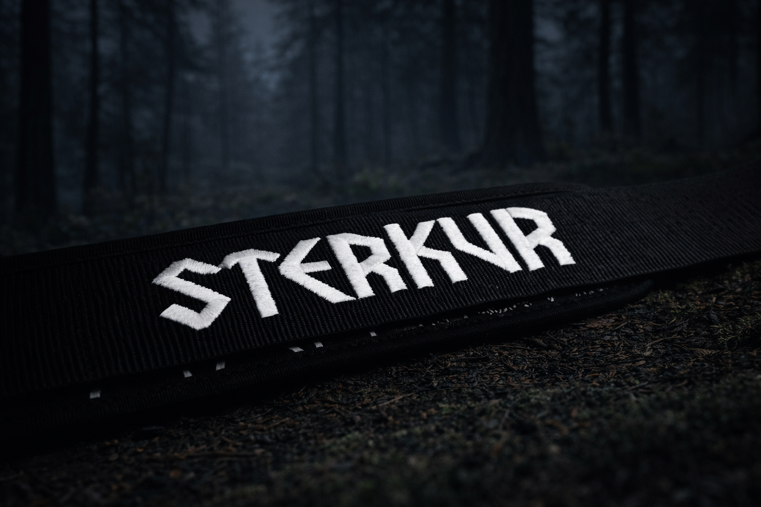 Styrkmundr Lifting Belt (Velcro Nylon) image 1