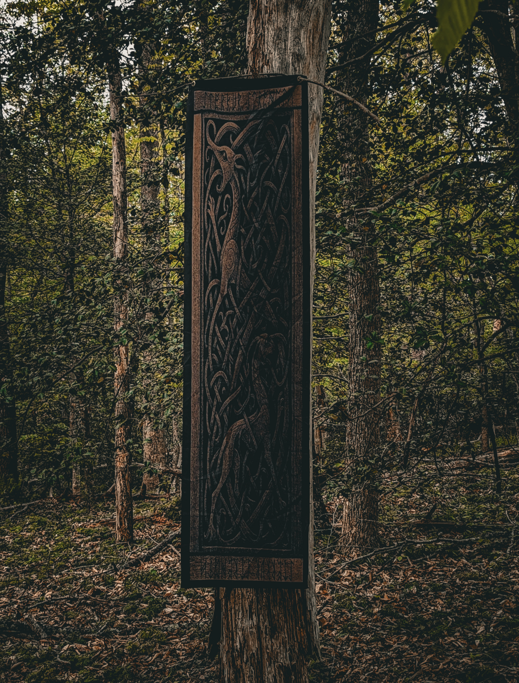 JARLS HALL BANNER (NEW AGE BROWN)  image 1