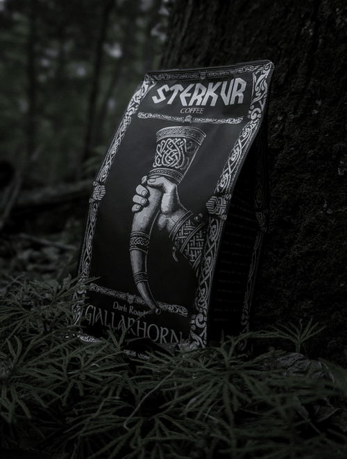 GJALLARHORN DARK ROAST COFFEE (WHOLE BEAN) - STERKUR STRENGTH