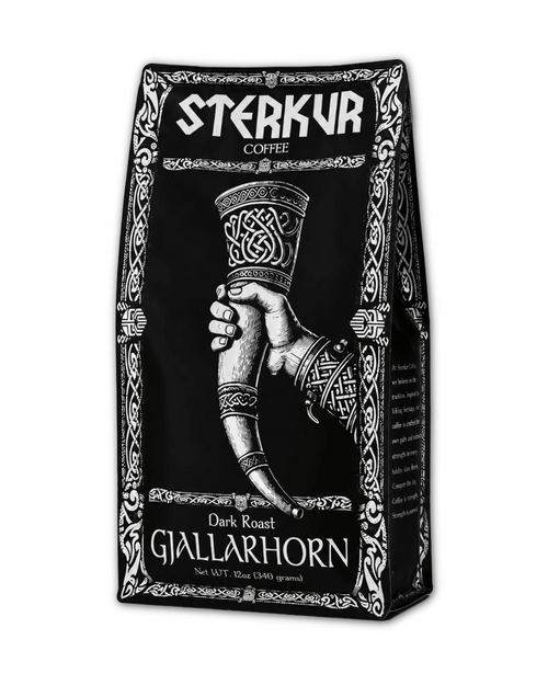 GJALLARHORN DARK ROAST COFFEE (WHOLE BEAN) - STERKUR STRENGTH