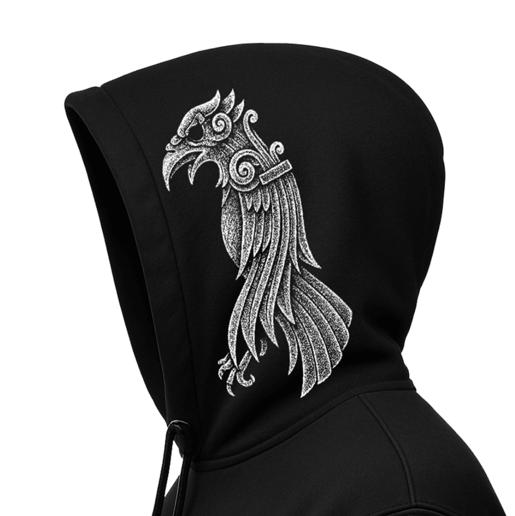HUGINN and MUNINN HIGH PERFORMANCE HOODIE - STERKUR STRENGTH