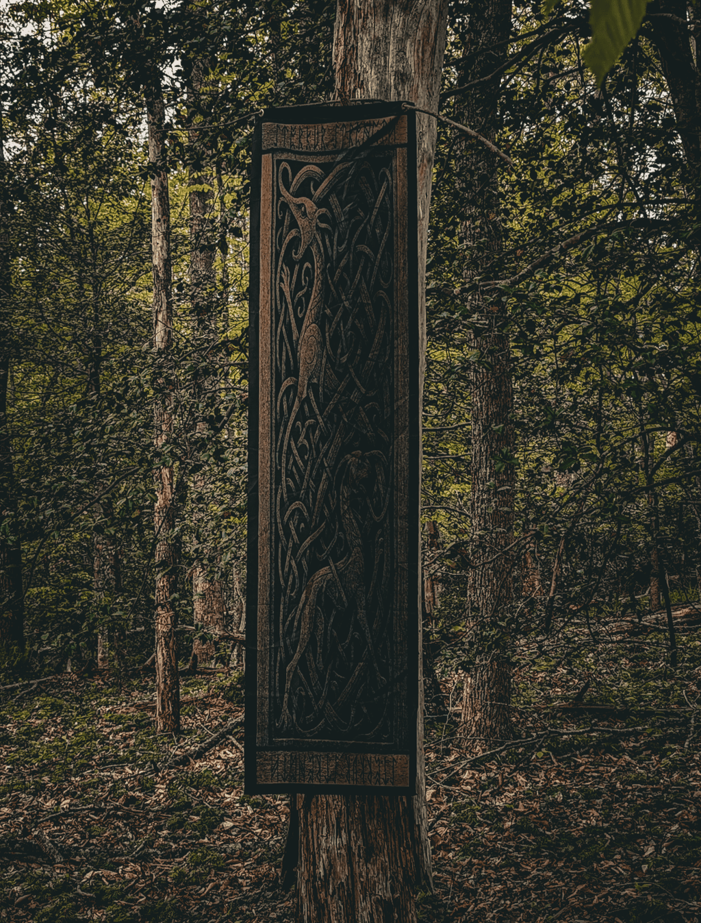 JARLS HALL BANNER (NEW AGE BROWN) - STERKUR STRENGTH