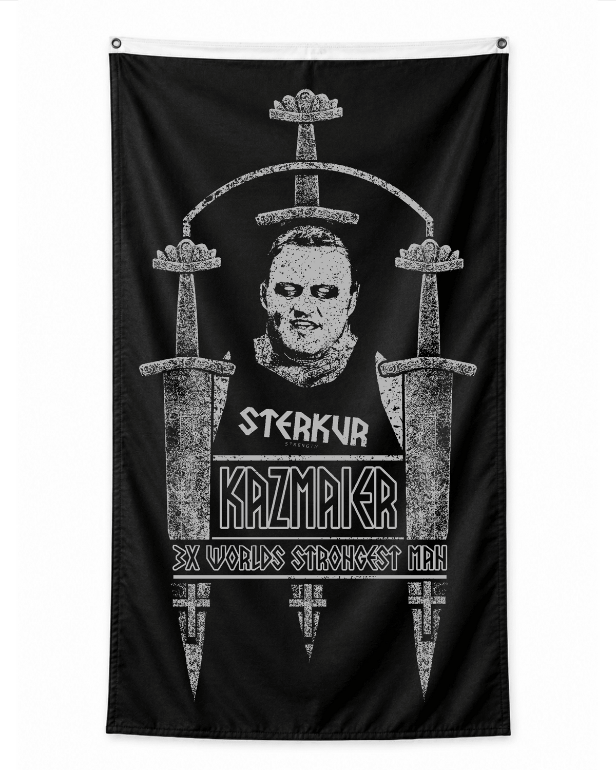 (Pre Order) KAZ X STERKUR STRENGTH Battle Flag - STERKUR STRENGTH