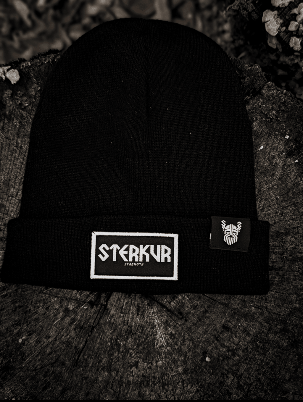 STERKUR SEWN PATCH WINTER CAP - STERKUR STRENGTH