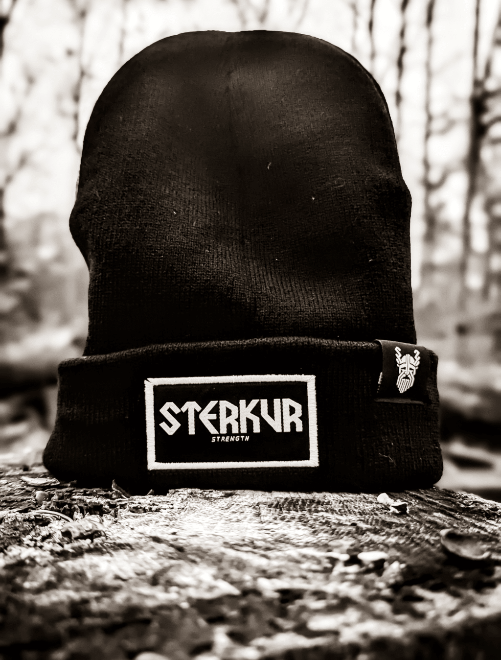 STERKUR SEWN PATCH WINTER CAP - STERKUR STRENGTH