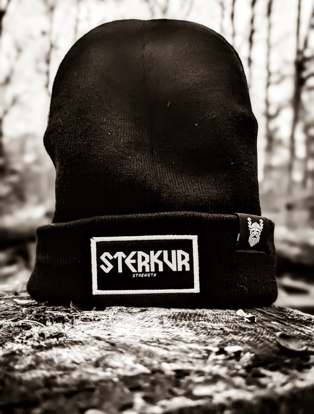 STERKUR SEWN PATCH WINTER CAP - STERKUR STRENGTH