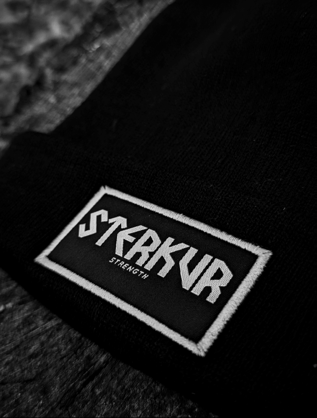 STERKUR SEWN PATCH WINTER CAP - STERKUR STRENGTH