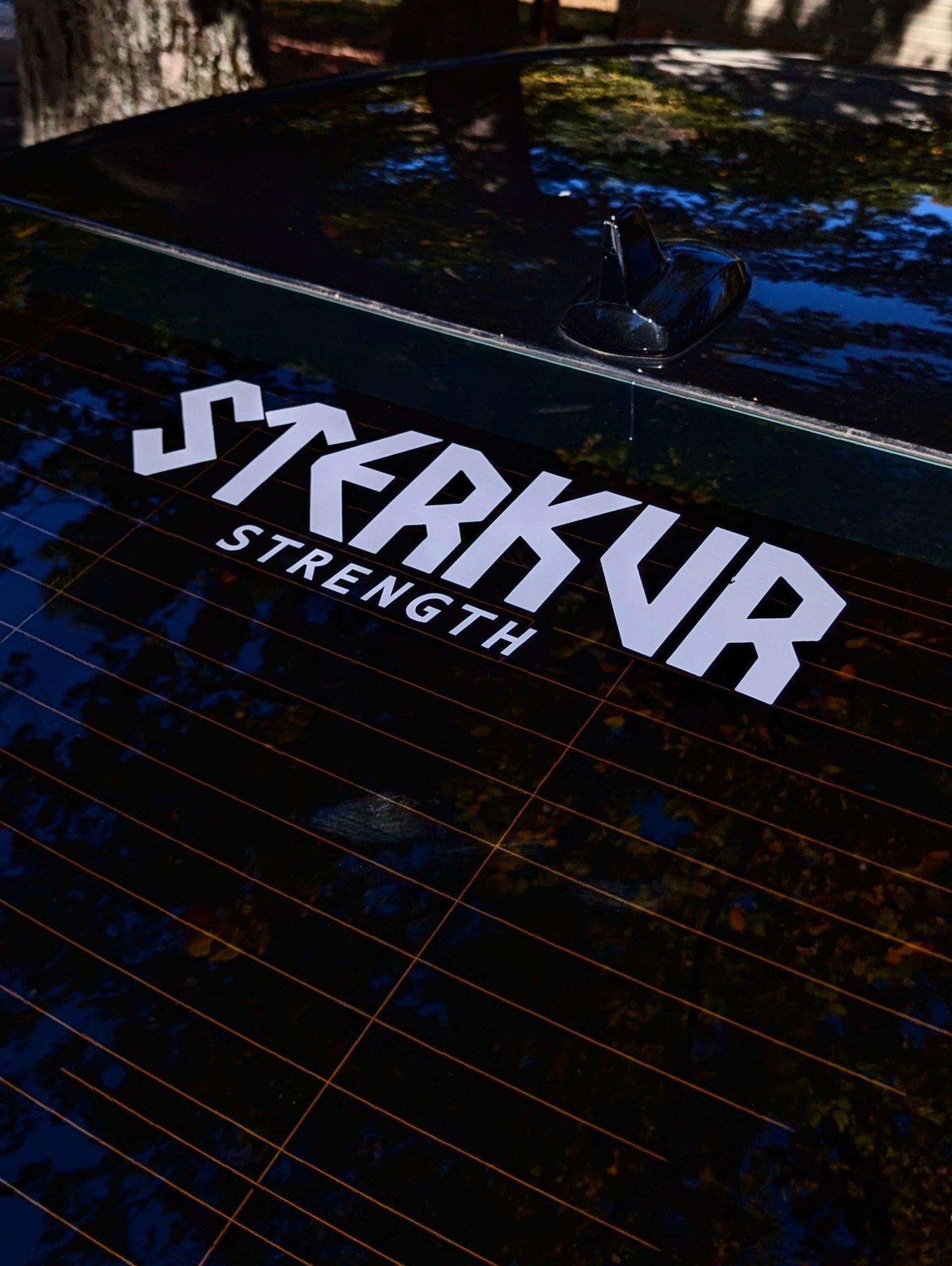 STERKUR STRENGTH CAR DECAL - STERKUR STRENGTH