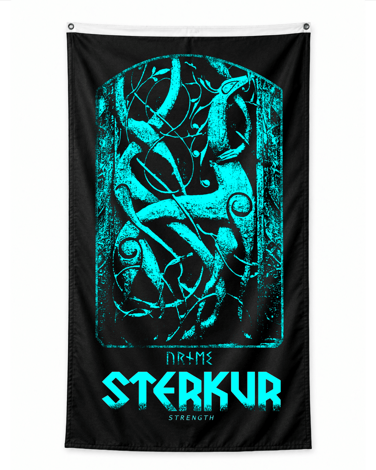 STERKUR STRENGTH URNES DOOR FLAG - STERKUR STRENGTH