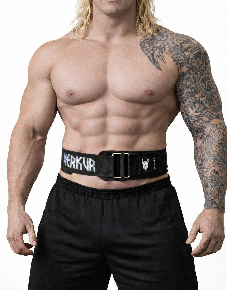 Styrkmundr Lifting Belt (Velcro Nylon) - STERKUR STRENGTH
