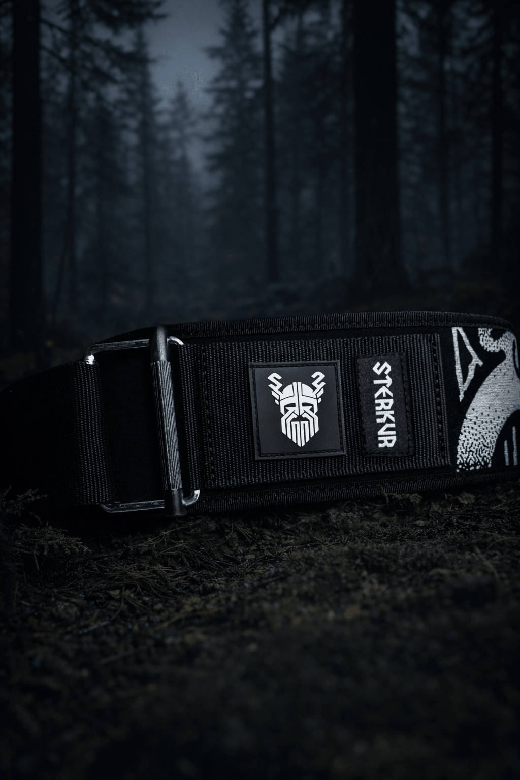 Styrkmundr Lifting Belt (Velcro Nylon) - STERKUR STRENGTH