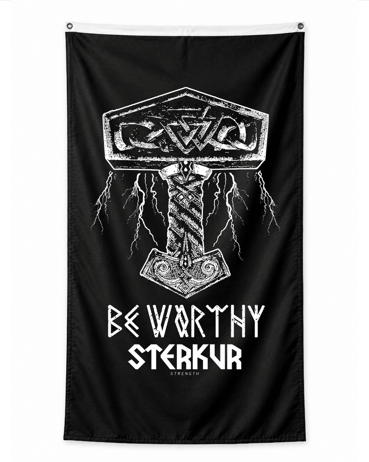 Thor Battle Flag - STERKUR STRENGTH