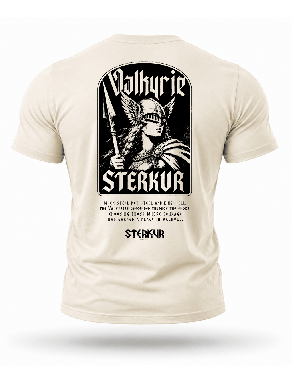 VALKYRIE SKJÓL PERFORMANCE T-SHIRT - STERKUR STRENGTH