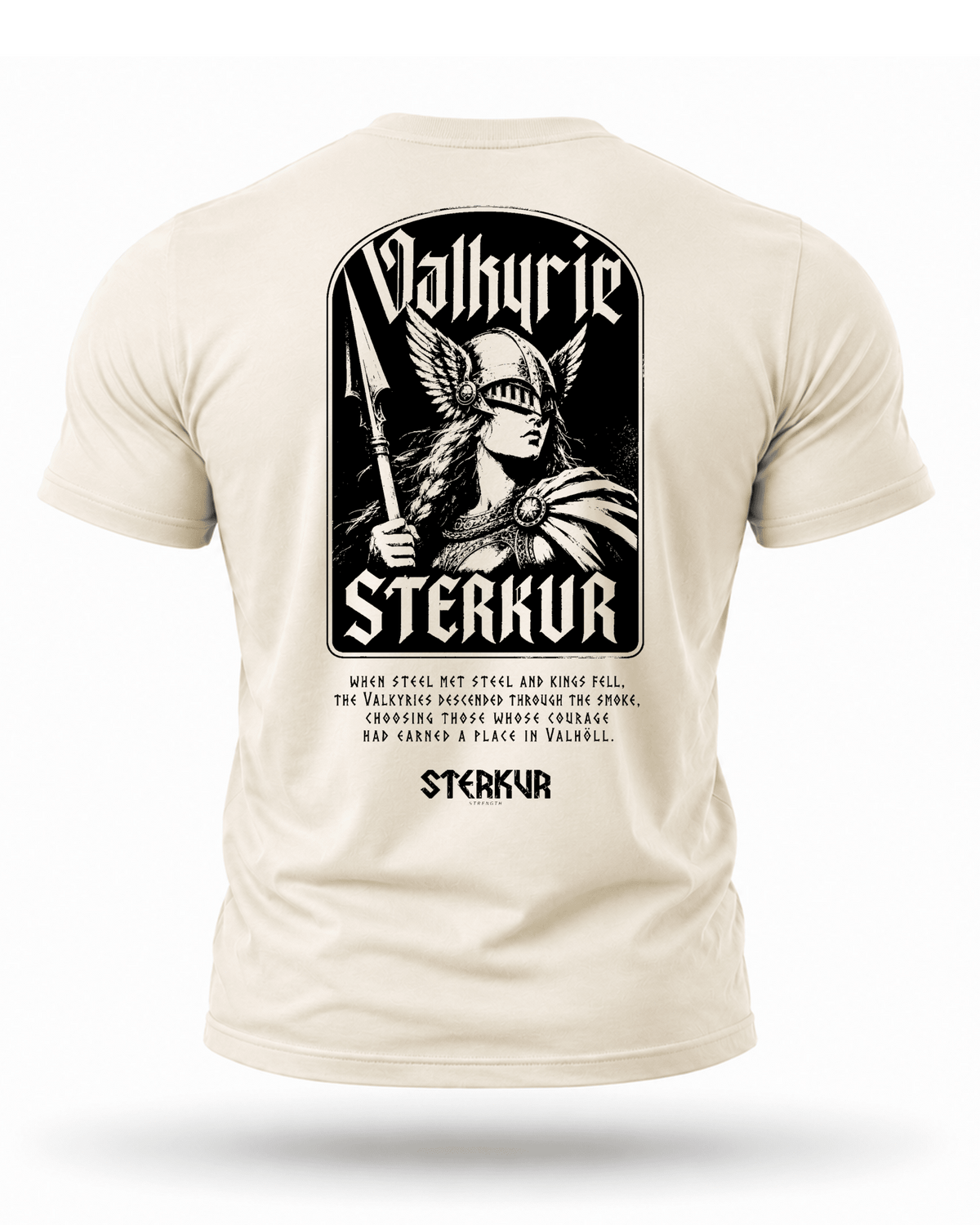 VALKYRIE SKJÓL PERFORMANCE T-SHIRT - STERKUR STRENGTH